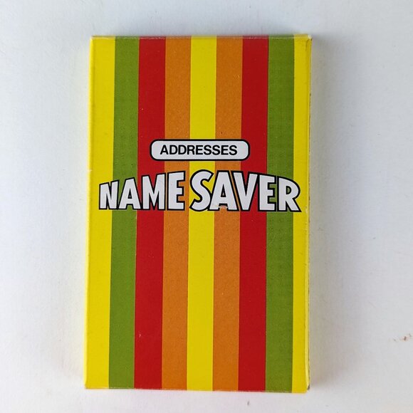 Vintage 80s Name Saver Address Book - Picture 2 of 8